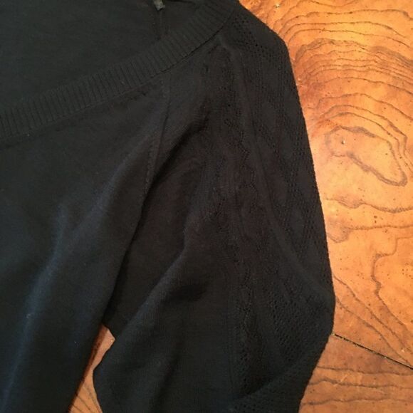 ELIE TAHARI Black Lace Sweater - Picture 13 of 13